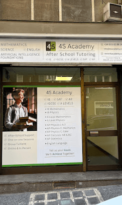 4S Academy storefront and entrance view.